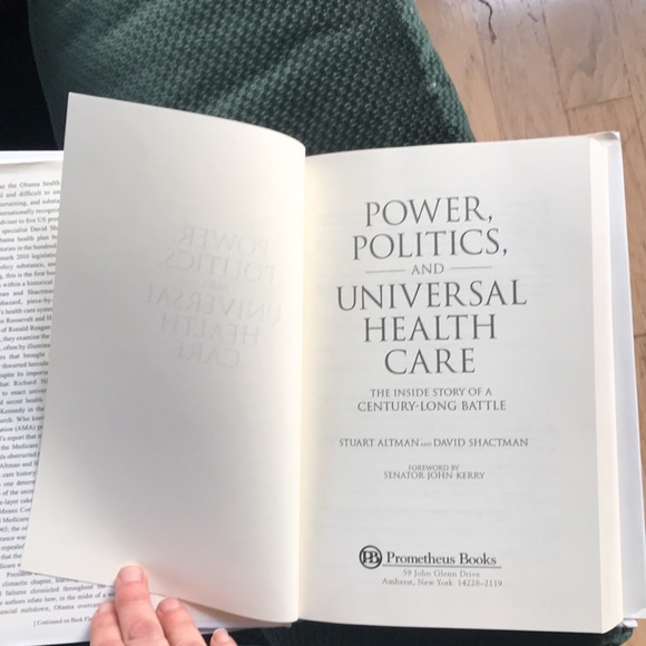 “ Power, politics, and universal healthcare” Hardback nonfiction book - Picture 12 of 16